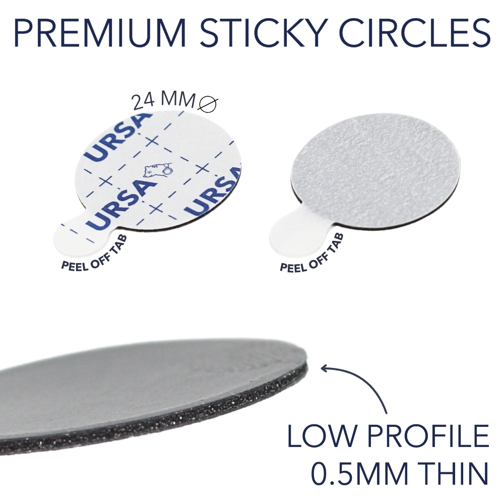 Ursa Straps - PREMIUM Sticky Circles, 60x - 4