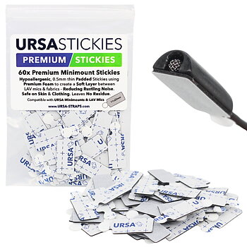 Ursa Straps - PREMIUM MiniMount Stickies , 60x