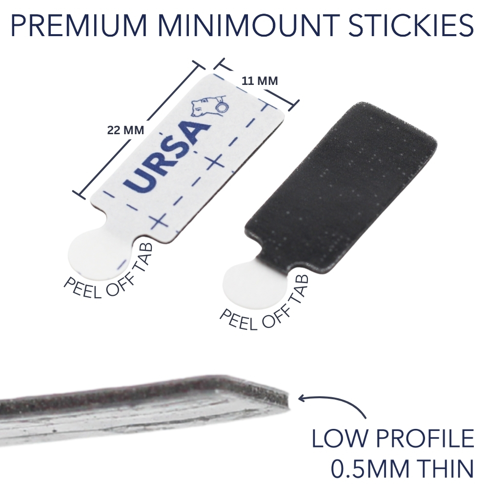 Ursa Straps - PREMIUM MiniMount Stickies , 60x - 2