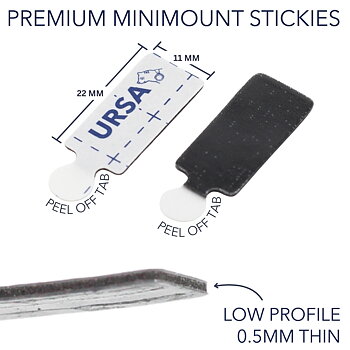 Ursa Straps - PREMIUM MiniMount Stickies , 60x