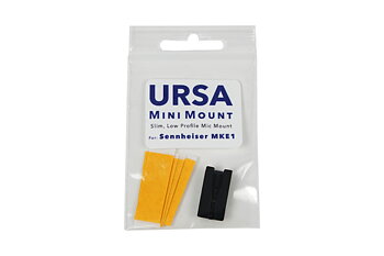 Ursa Straps - MiniMount MKE1, Svart