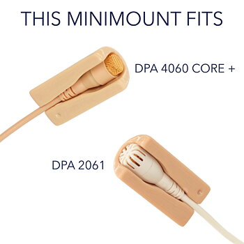 Ursa Straps - MiniMount, DPA 4060 Core+ /  2061, Beige