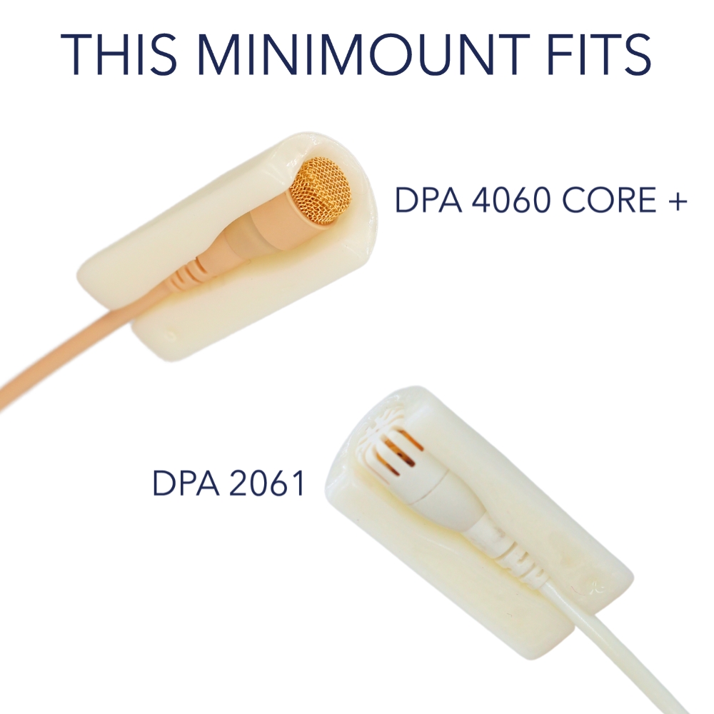 Ursa Straps - MiniMount, DPA 4060 Core+ / 2061, Vit