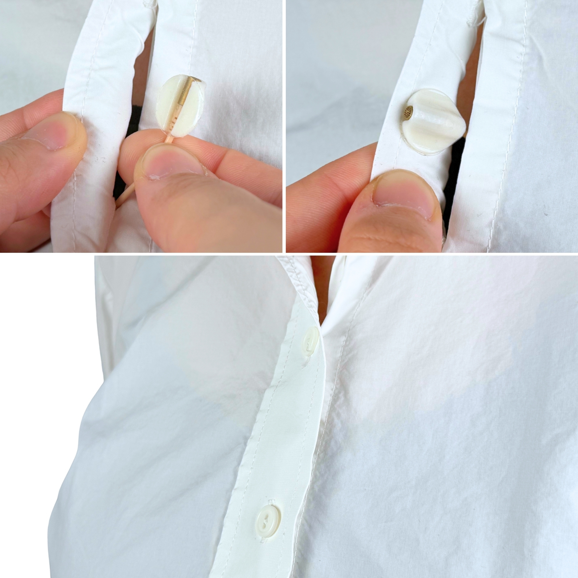 Ursa Straps - Circular MiniMount, DPA 6060 White - 4