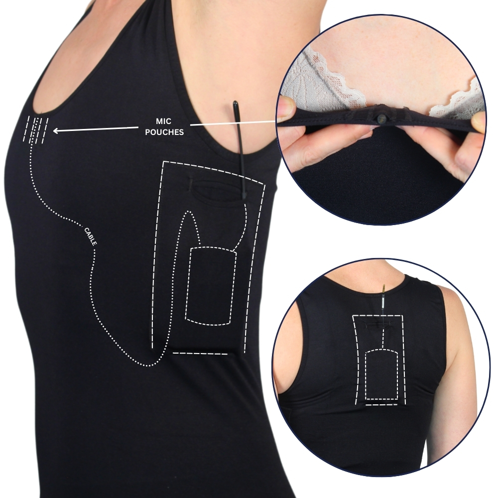 Ursa Straps - VESTIES XLarge - Black