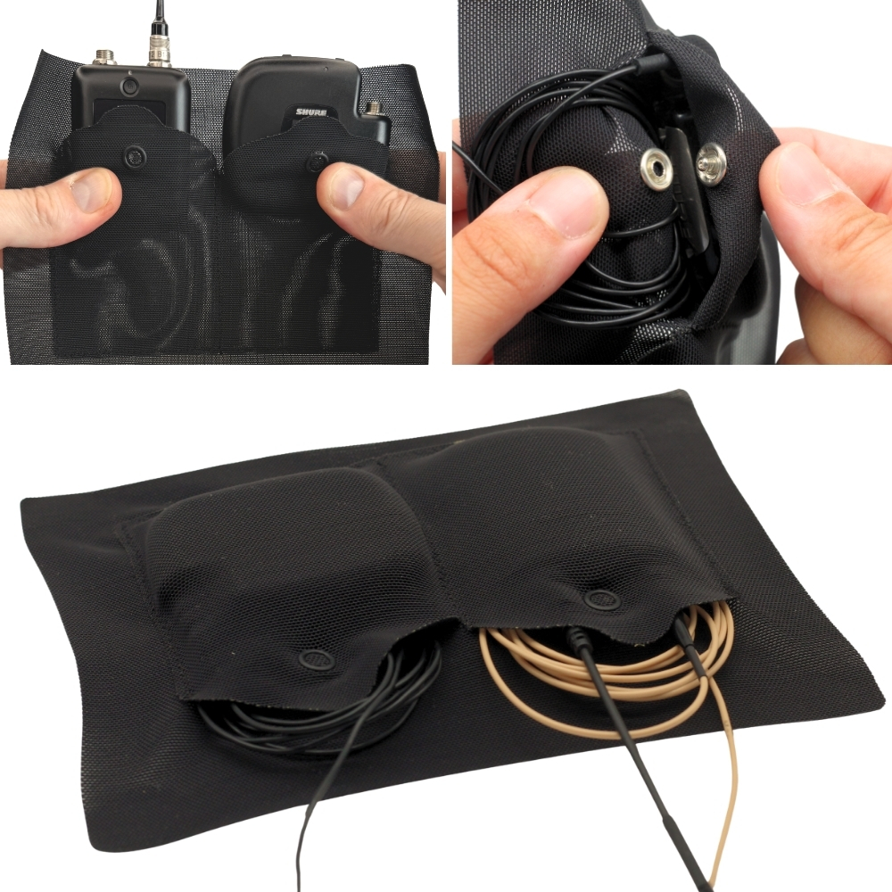 Ursa Straps - Pin-It-Pouch - Double - Black - 4