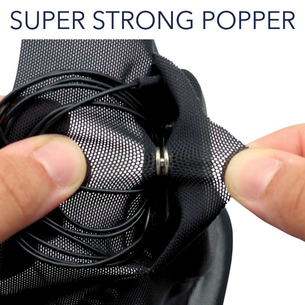 Ursa Straps - Pin-It-Pouch - Double - Black - 3