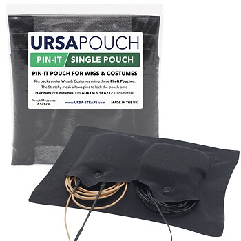 Ursa Straps - Pin-It-Pouch - Dubbel - Svart