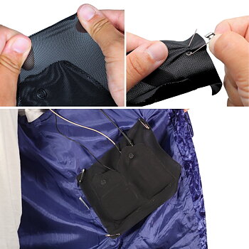 Ursa Straps - Pin-It-Pouch - Dubbel - Svart