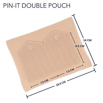 Ursa Straps - Pin-It-Pouch - Dubbel - Beige