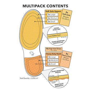 Ursa Straps - SOFT SOLES - Multi Pack