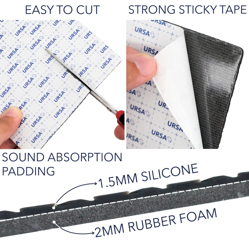 Ursa Straps - SOFT SOLE - 10x Heavy Duty Sheets - 8