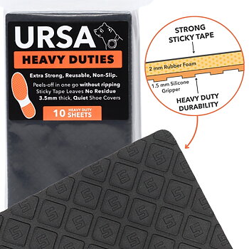 Ursa Straps - SOFT SOLE - 10x Heavy Duty Sheets