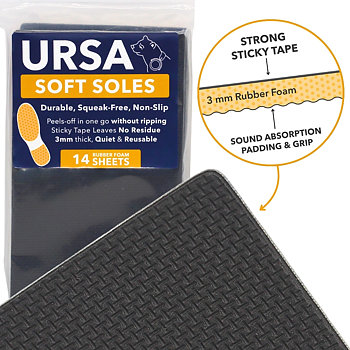 Ursa Straps - SOFT SOLES - 14x Soft Sole Sheets