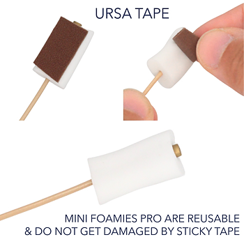 Ursa Straps - MINI FOAMIE PRO 12x - Vit
