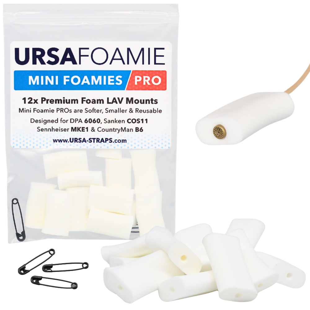 Ursa Straps - MINI FOAMIE PRO 12x - White
