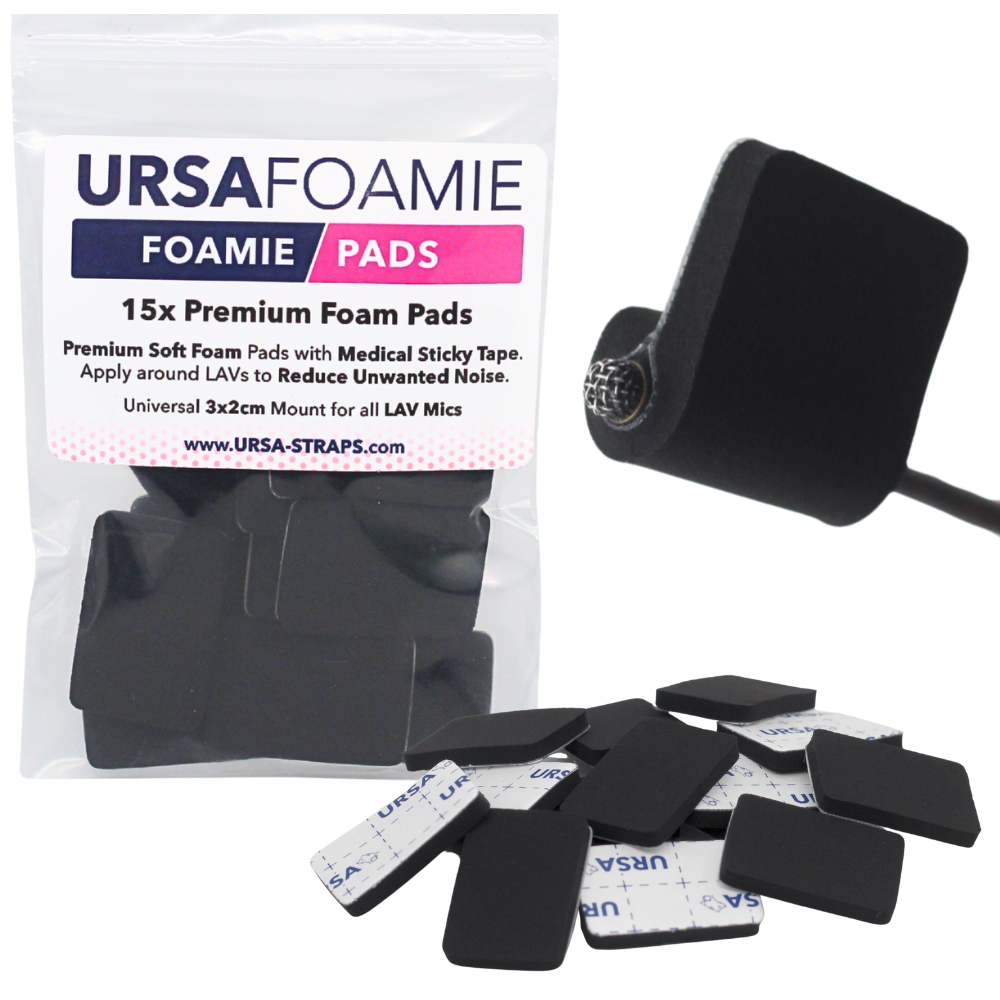 Ursa Straps - FOAMIE PAD 15x - Svart