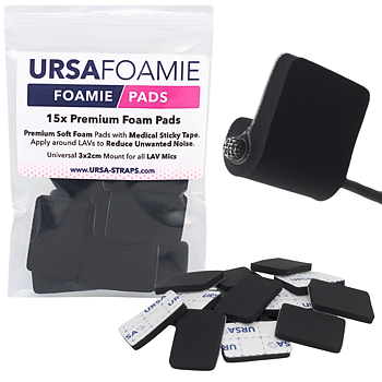 Ursa Straps - FOAMIE PAD 15x - Svart