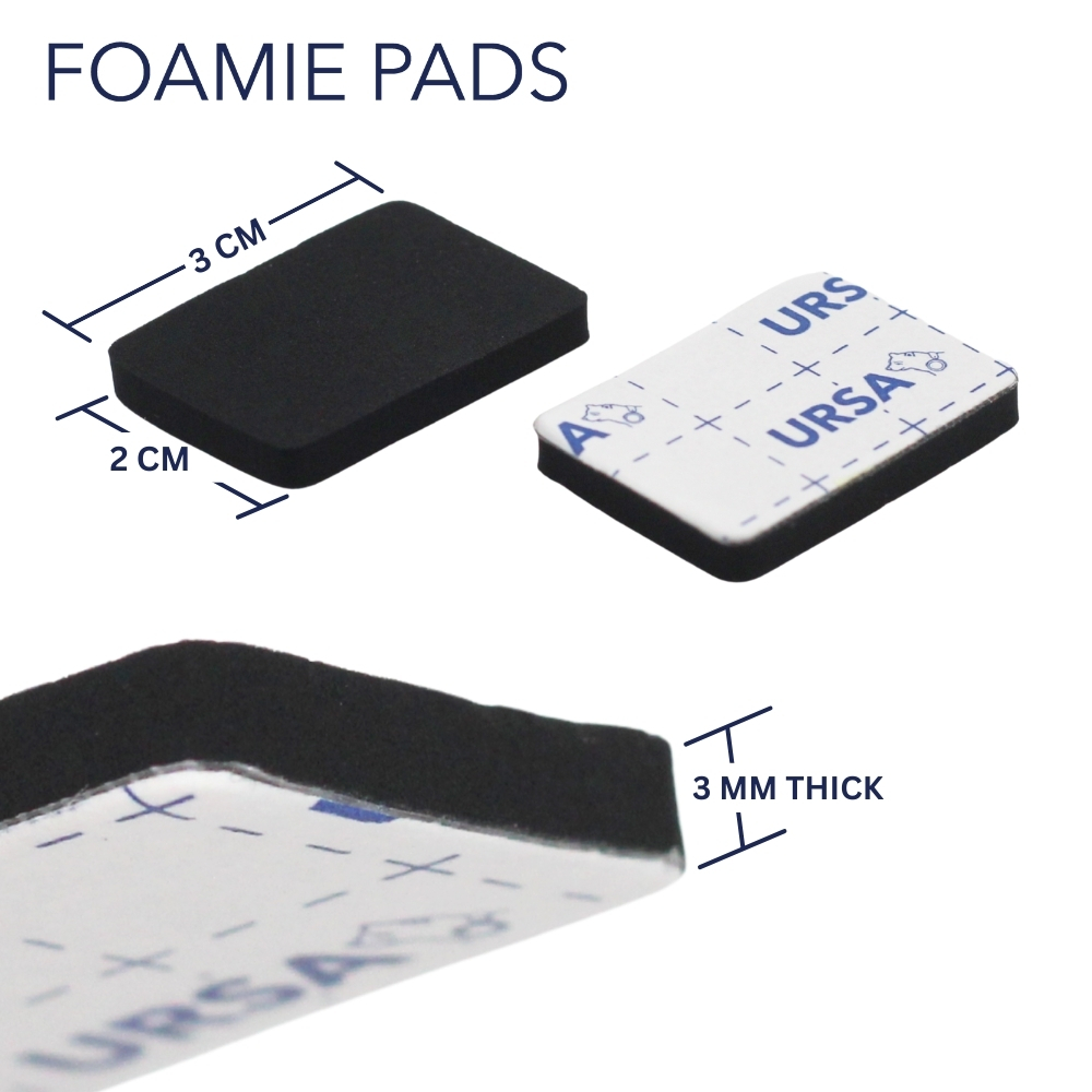 Ursa Straps - FOAMIE PAD 15x - Svart - 4