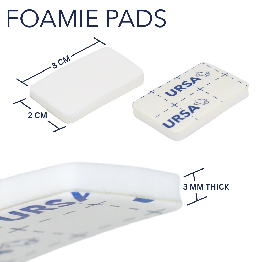 Ursa Straps - FOAMIE PAD 15x - Vit - 4