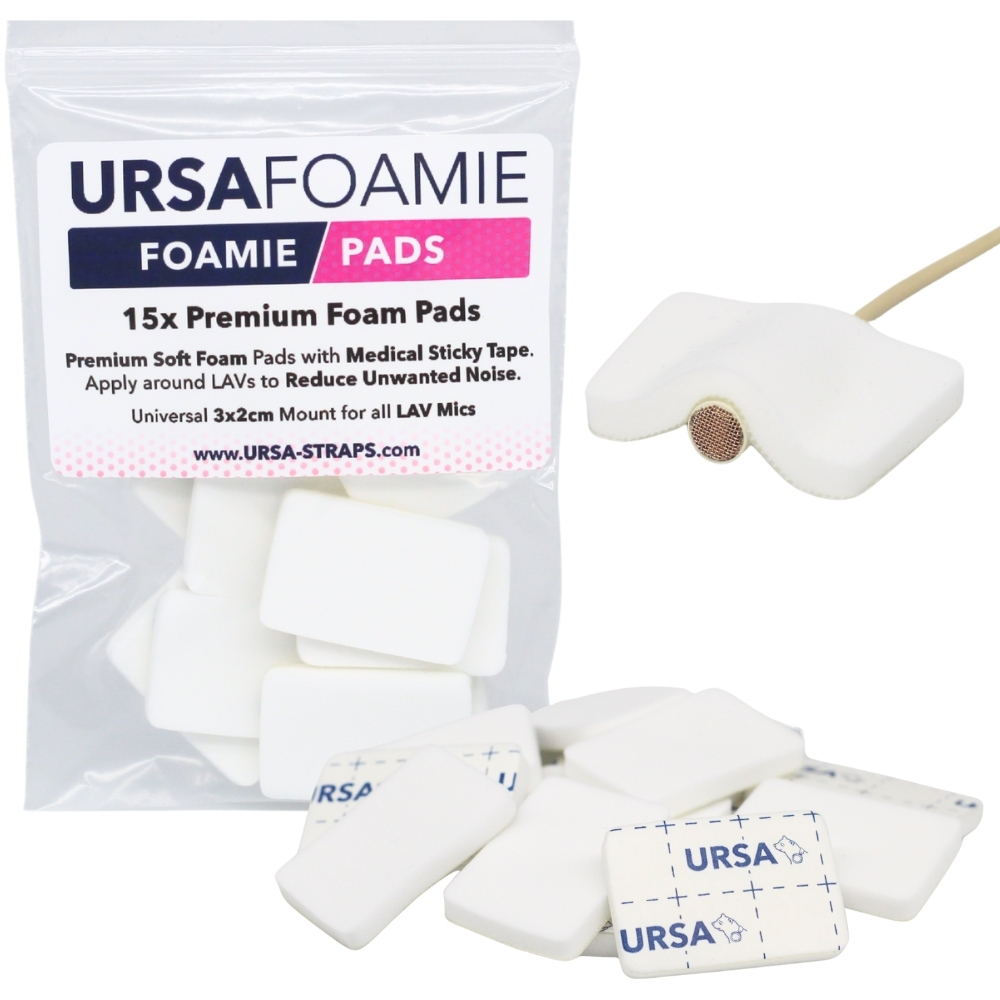 Ursa Straps - FOAMIE PAD 15x - Vit