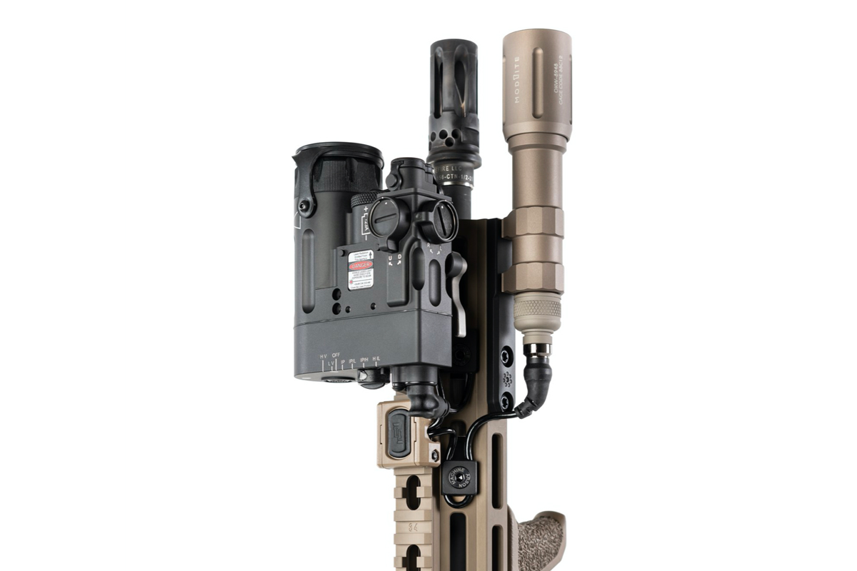  Modlite ModButton Lite | Dual-Lead (SureFire / Laser) Black 4.5″ - 3