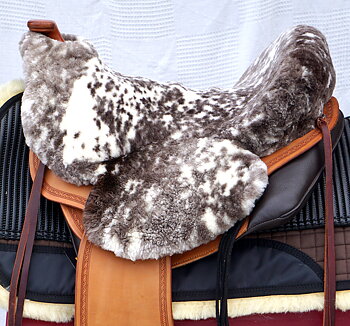 Bartl Seatsaver / sadelsits (western), fårskinn