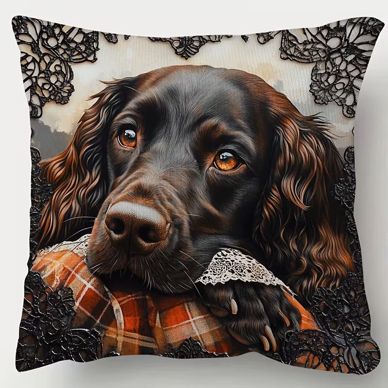 Kuddöverdrag Cocker Spaniel 45x45cm