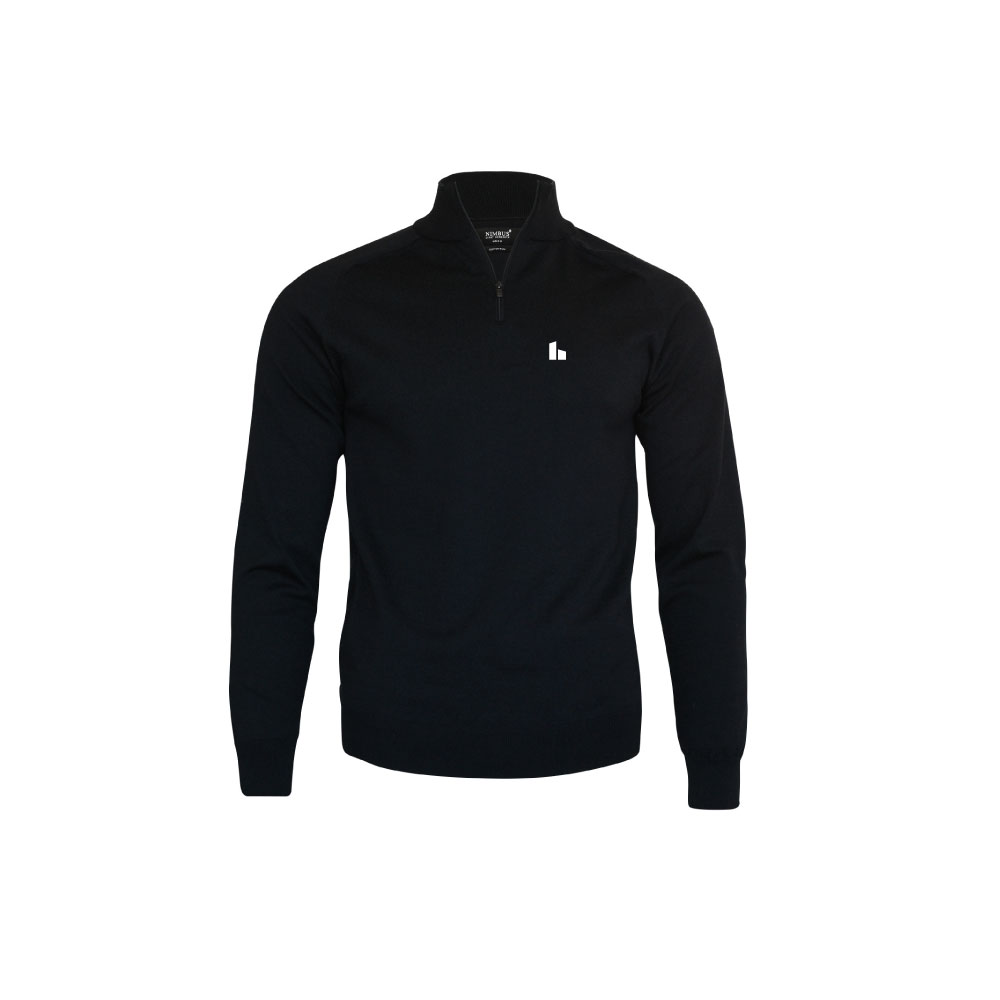 Stickadtröja 1/4 zip Brighton  - 2