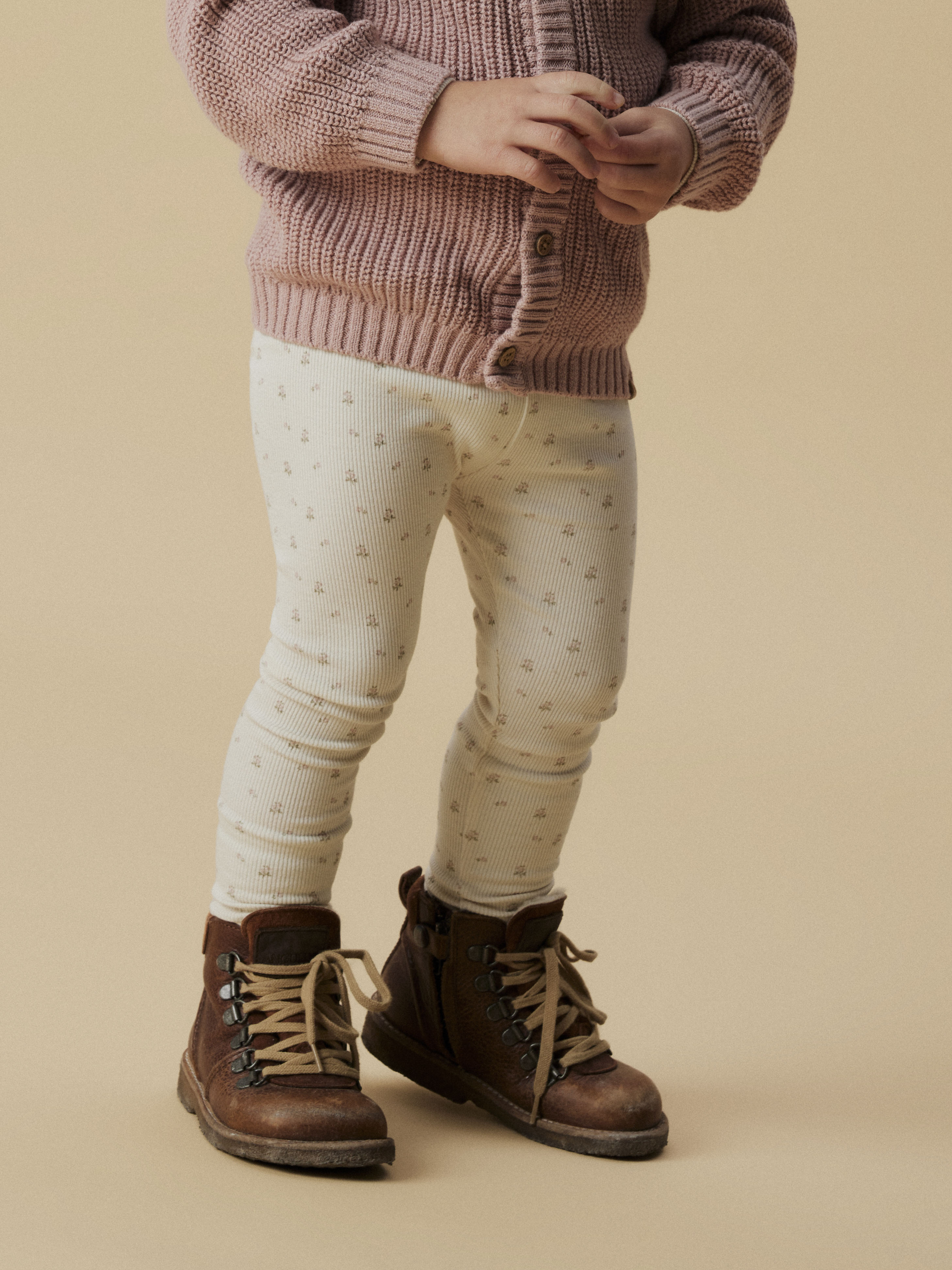 NMFGAGO SLIM LEGGING LIL NOOS Turtledove FLOWER - 4