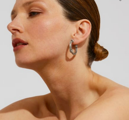 Ariane Hoop Earrings Small Size