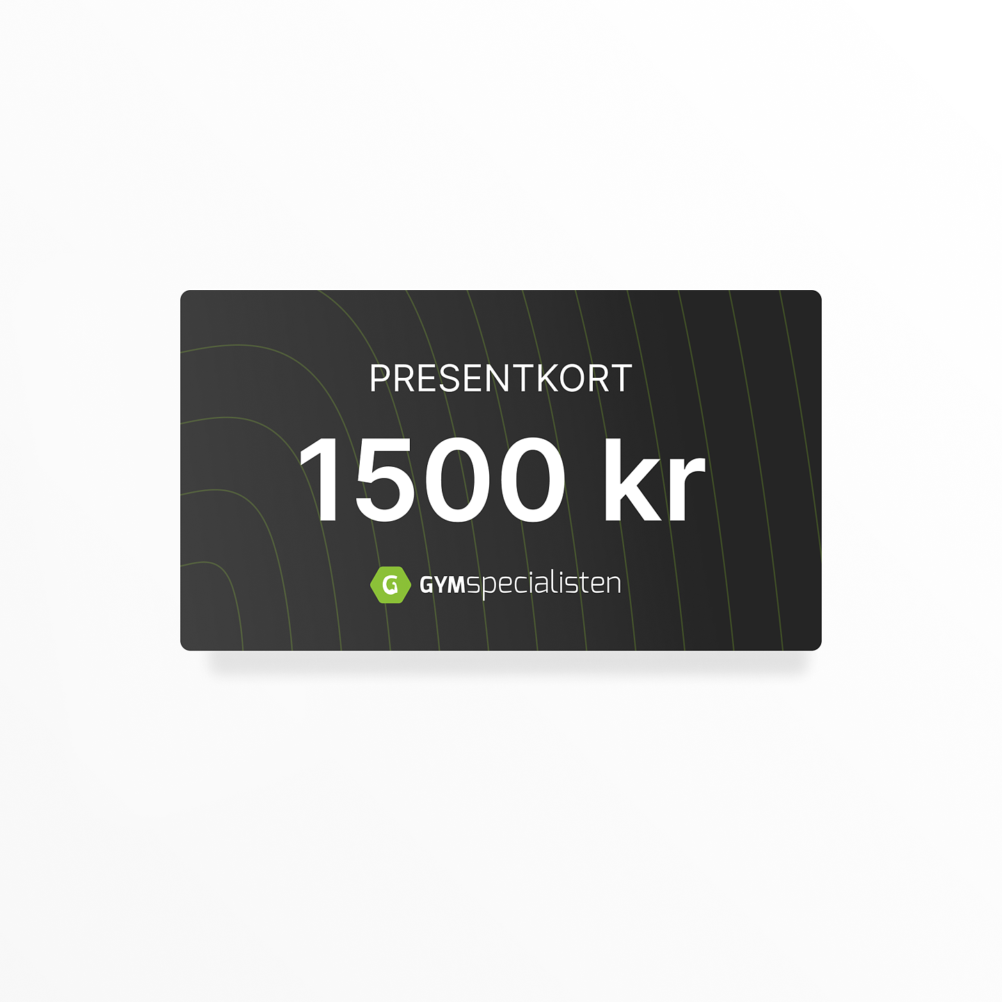 Presentkort 1500 kr