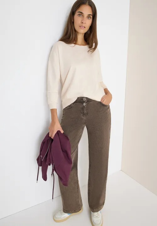 NOS Cosy Boatneck Structure - Oat Milk Beige - Cecil