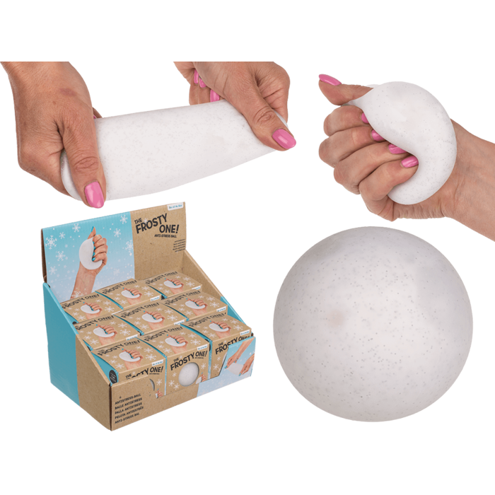 Lumipallo stressi pallo 7cm