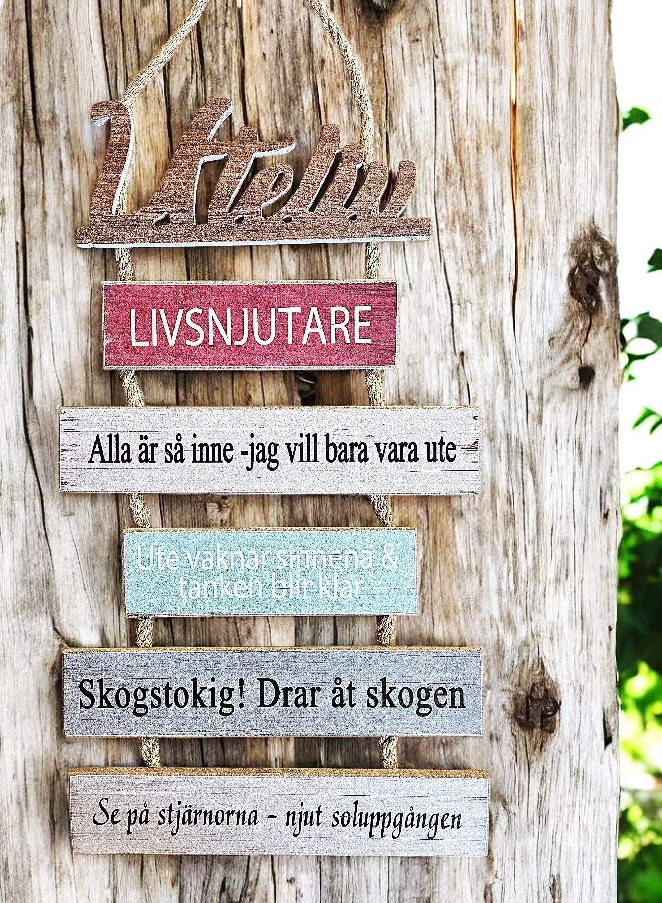 Uteliv skylt