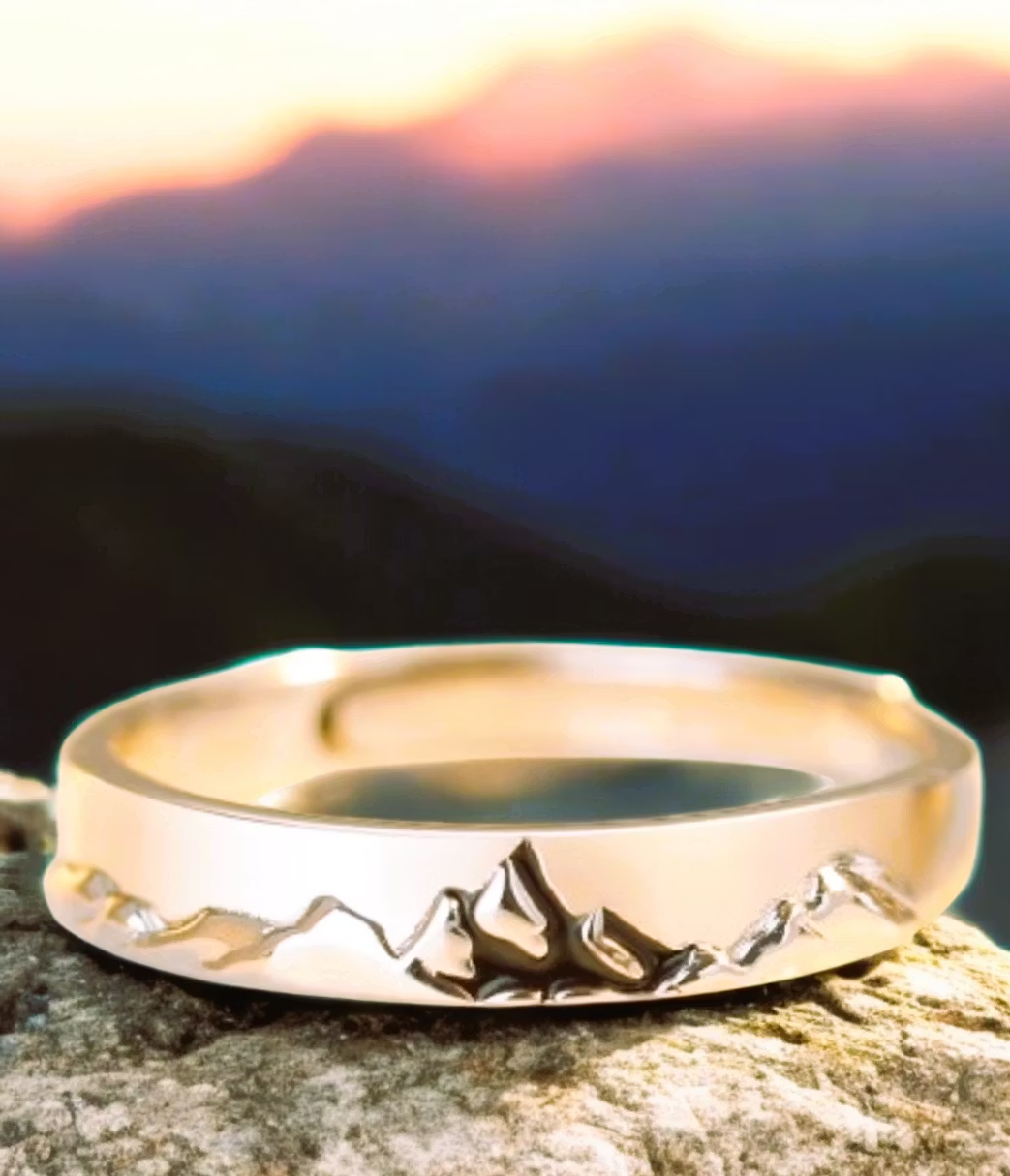 Fjäll ring - Silver