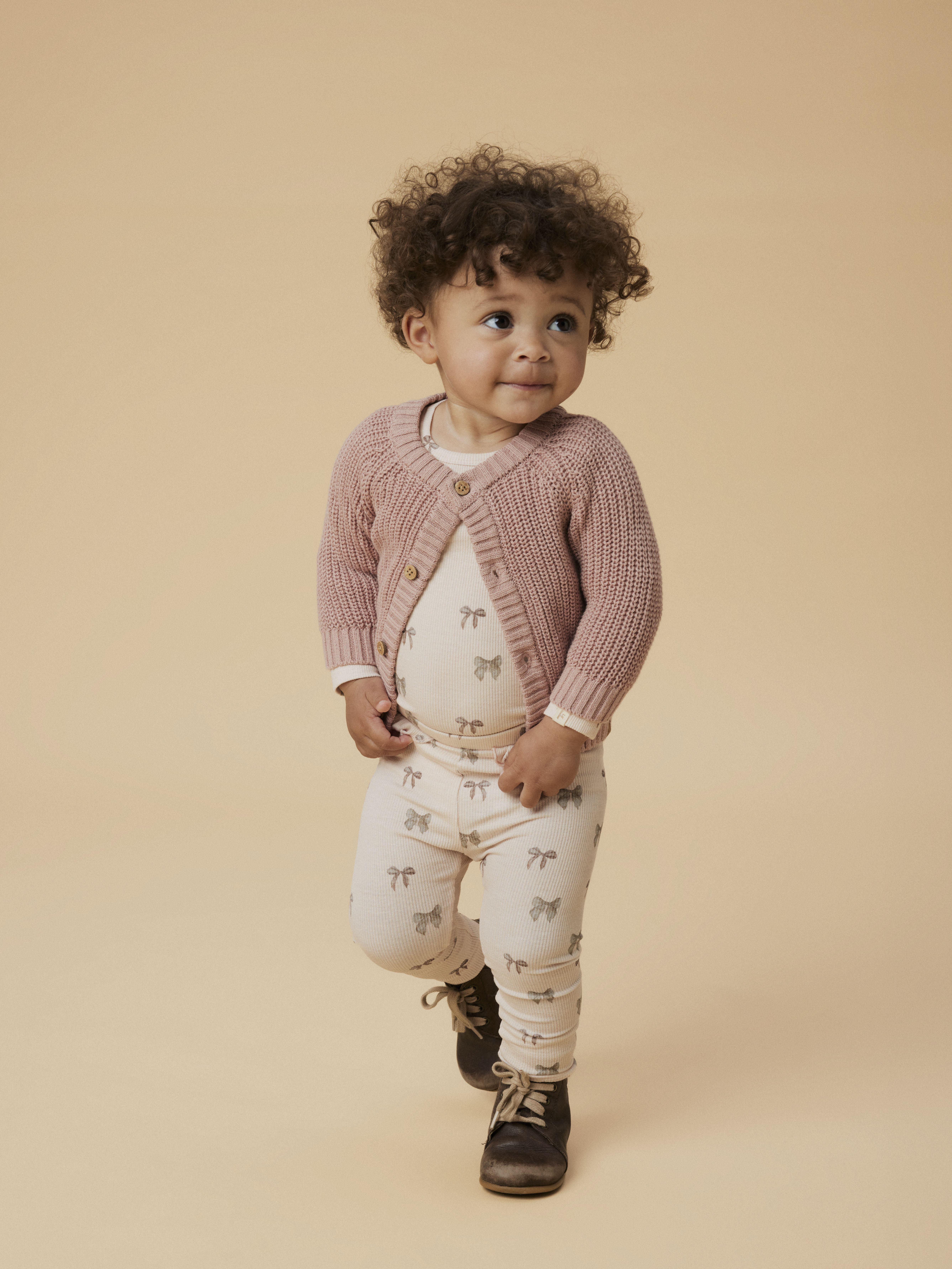NBNEMLEN LS KNIT CARD LIL NOOS Misty Rose - 3