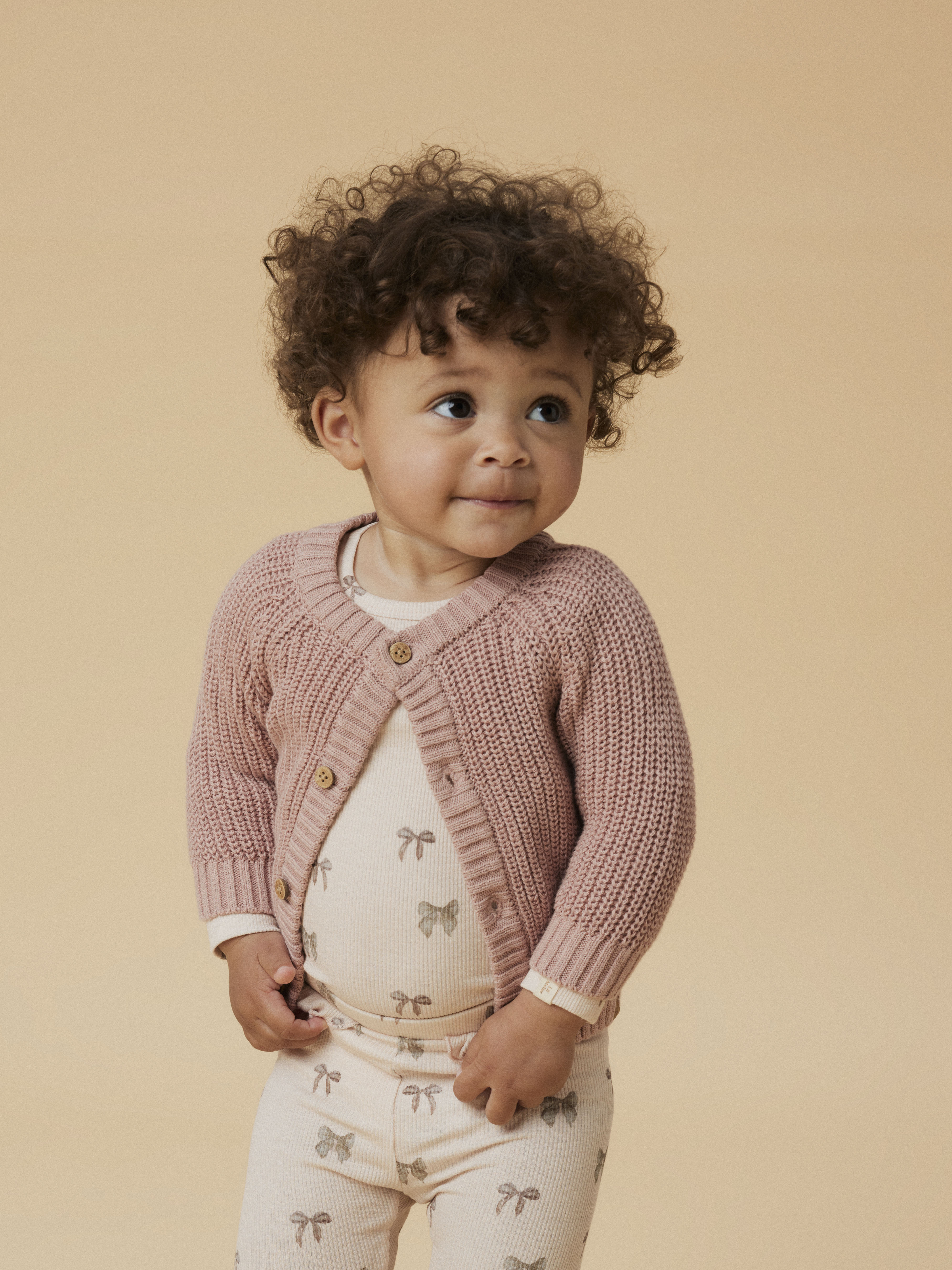 NBNEMLEN LS KNIT CARD LIL NOOS Misty Rose - 2