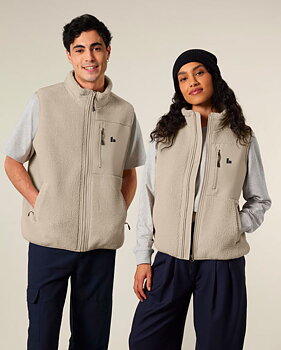 Fleeceväst Liner Beige