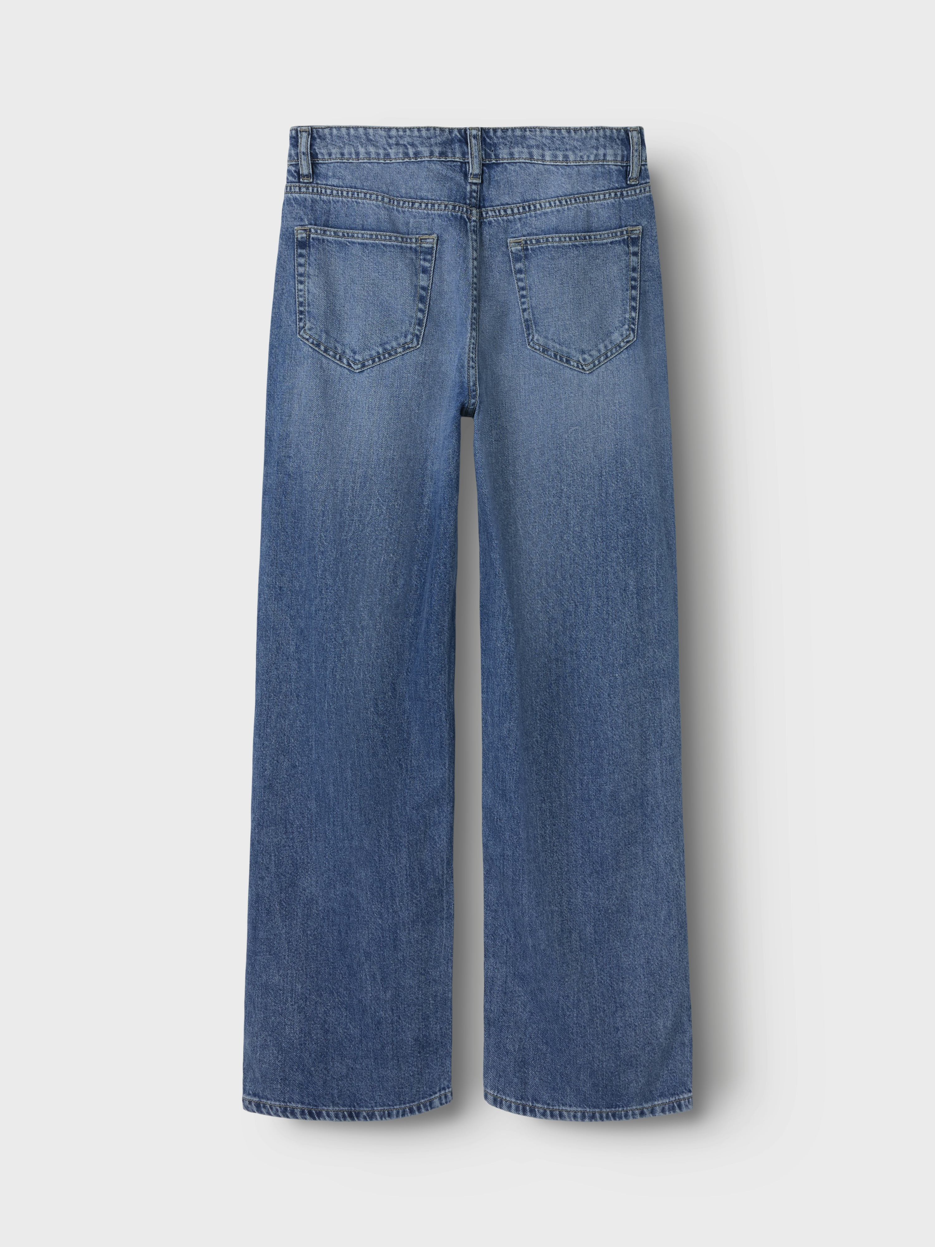 NLMBEX DNM R STRAIGHT PANT NOOS Medium Blue Denim