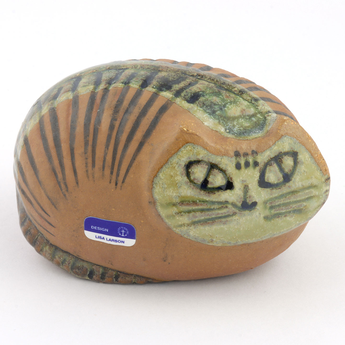 リサラーソン ネコ Lilla Zoo Katt (丸まった猫) 小さな動物園