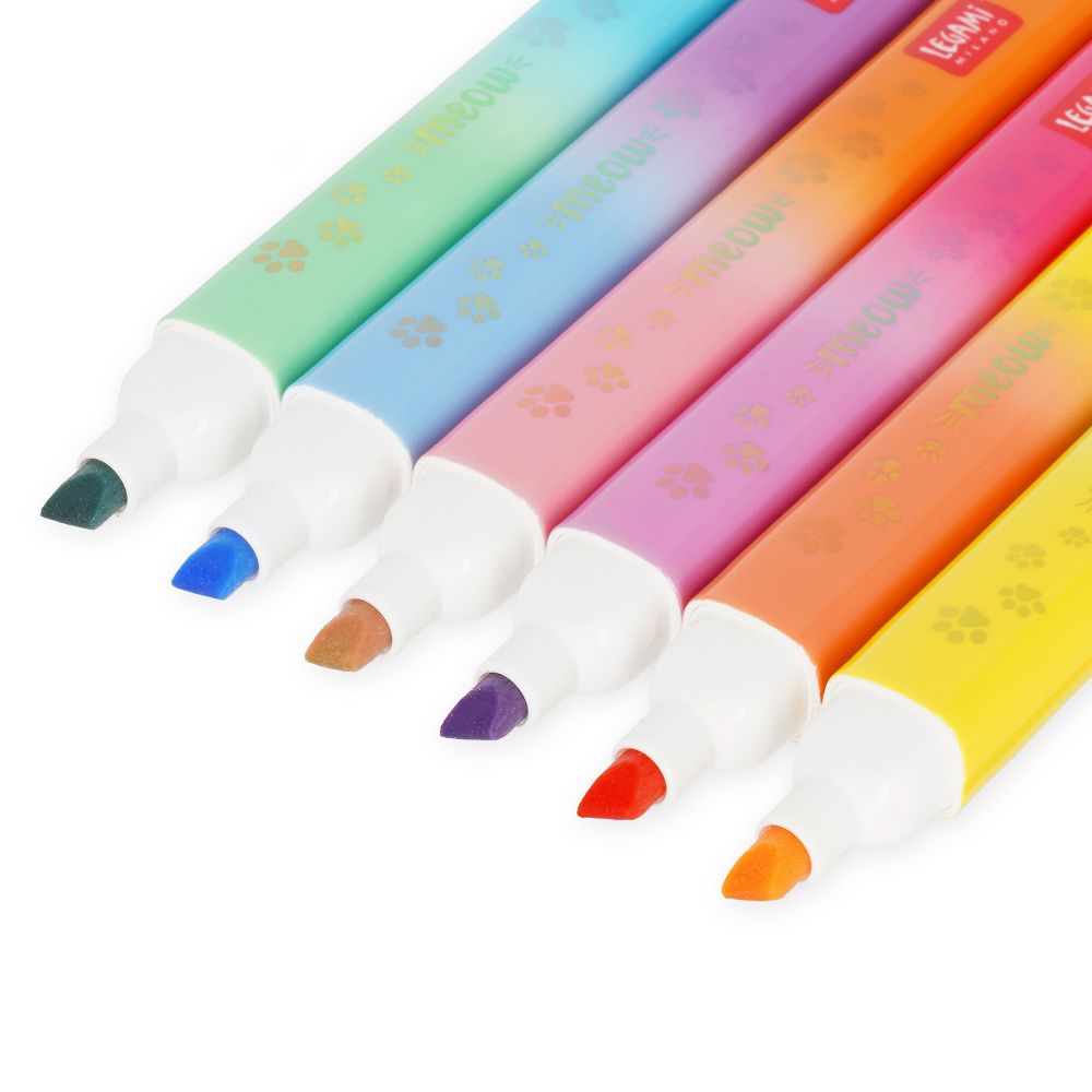 Meow Highlighters, set of 6 highlighters (12 colors) - 3