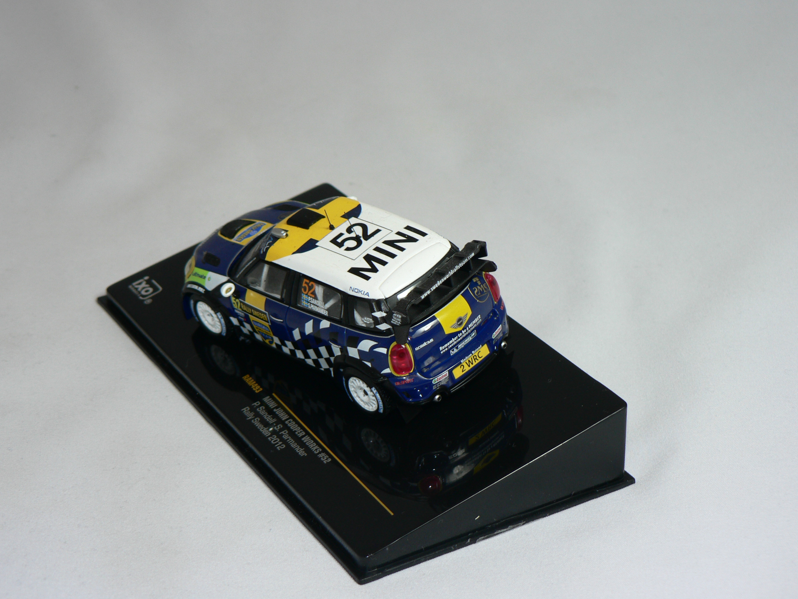 Mini Cooper #52   2012   1:43    IXO   Rally Sweden Sandell/Parmander - 2