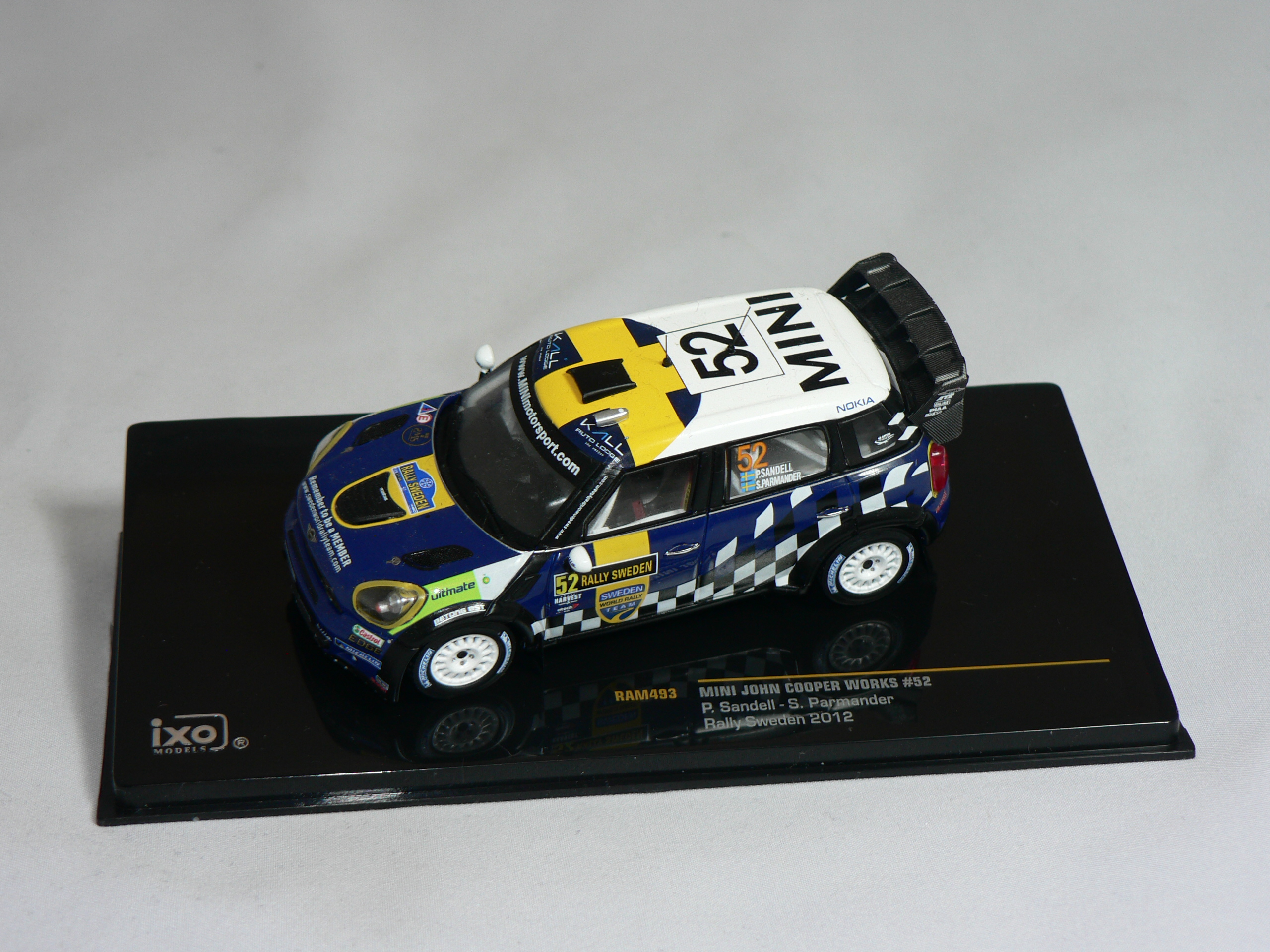 Mini Cooper #52   2012   1:43    IXO   Rally Sweden Sandell/Parmander - 3