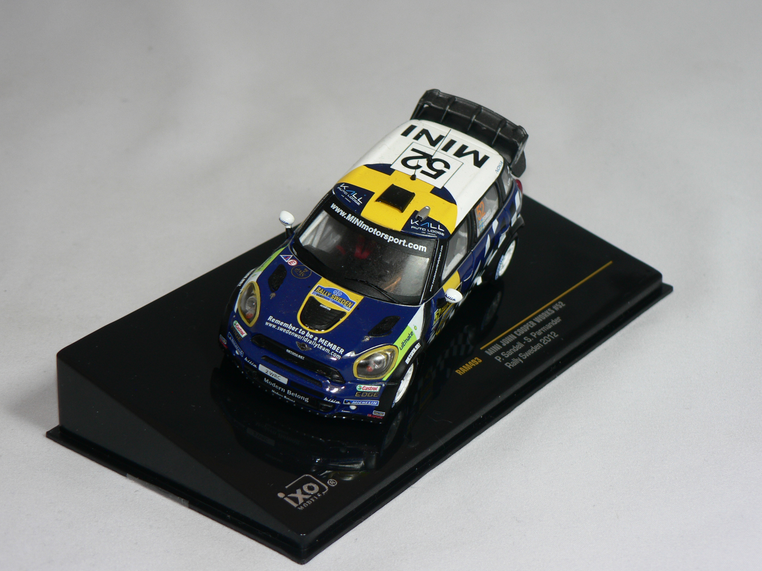 Mini Cooper #52   2012   1:43    IXO   Rally Sweden Sandell/Parmander