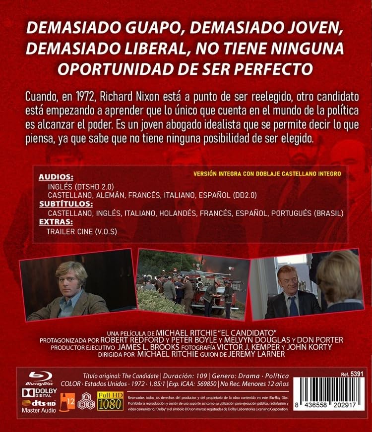 The Candidate (ej svensk text) (Blu-ray) - 2