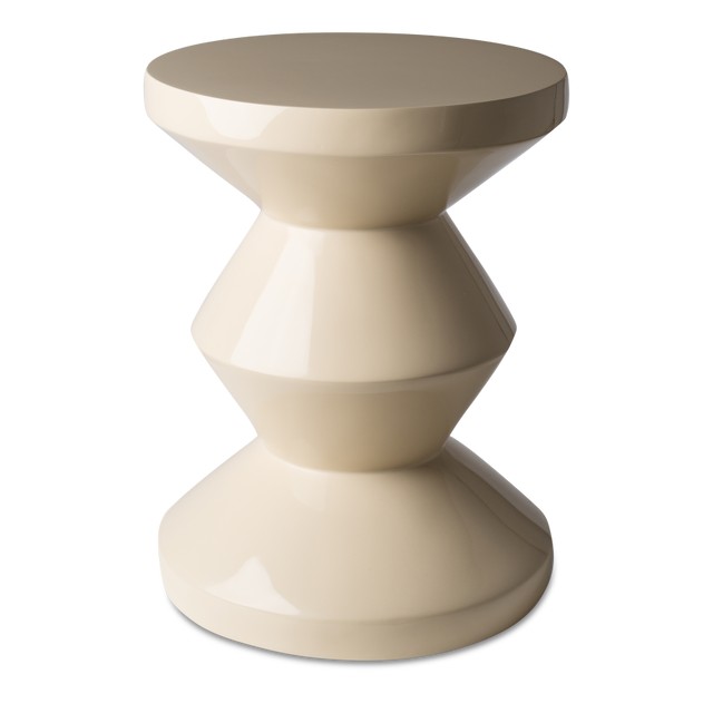  Pall /sidobord Zig Zag - Beige - 2
