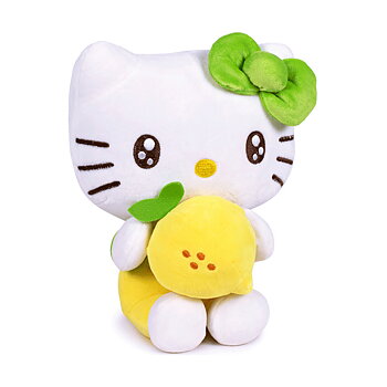 Hello Kitty Mjukis Gosedjur - Gul med Citron 18 cm