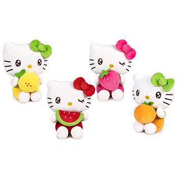 Hello Kitty Mjukis Gosedjur - Orange med Apelsin 23 cm