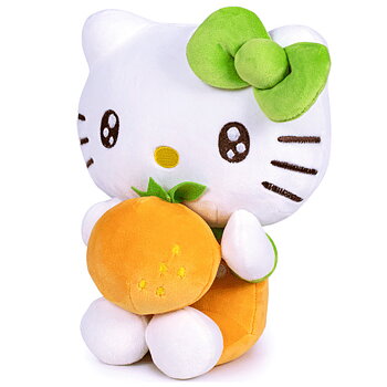 Hello Kitty Mjukis Gosedjur - Orange med Apelsin 23 cm